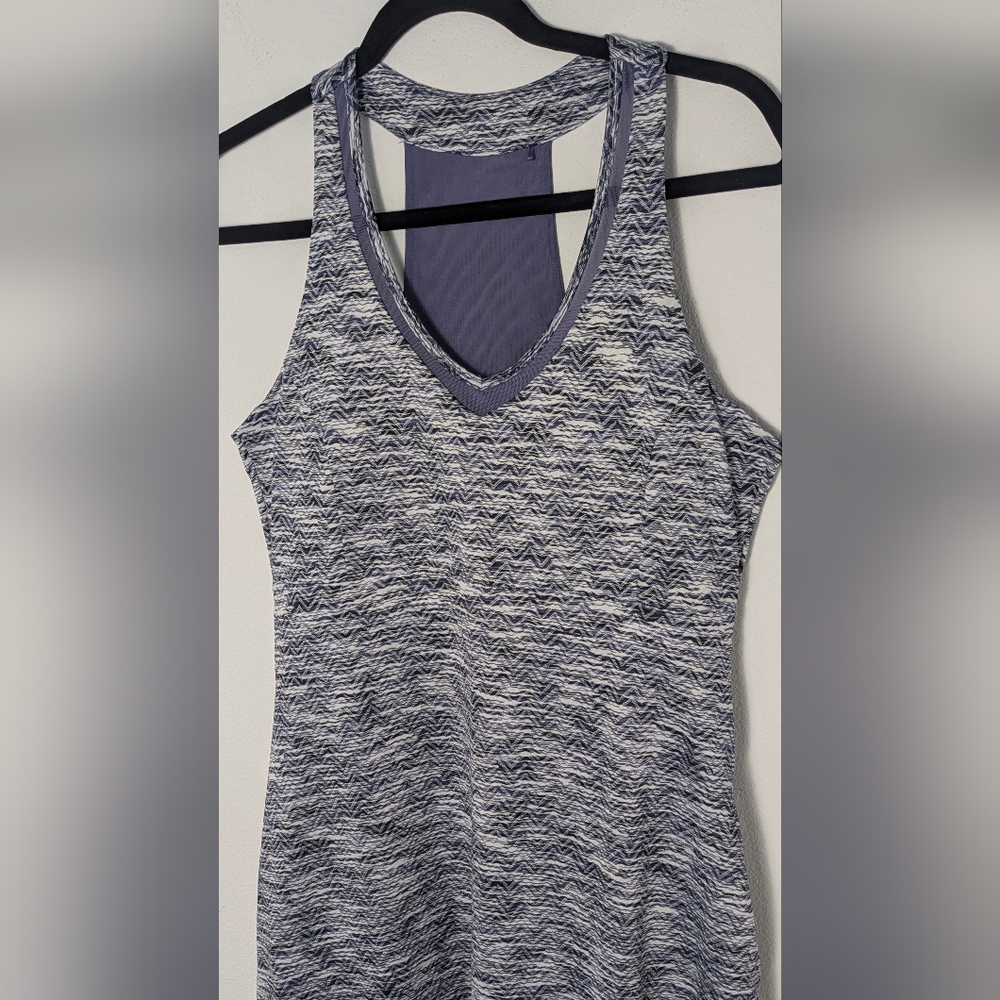 MPG Mondetta Golf Tennis Dress Activewear Purple Racerback Built-in Bra Sz M EuC - Picture 2 of 12